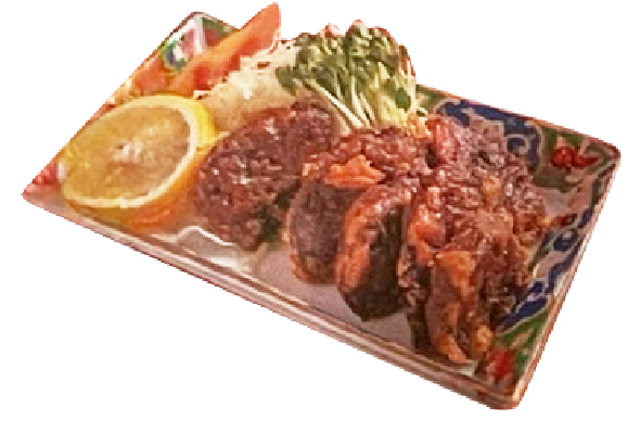 くじらの竜田揚げの写真