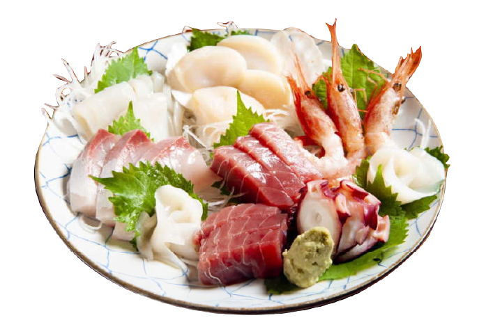 刺身盛り合わせの写真