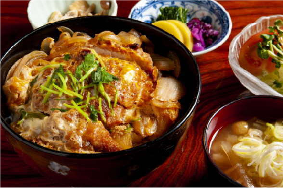 かつ丼セットの写真