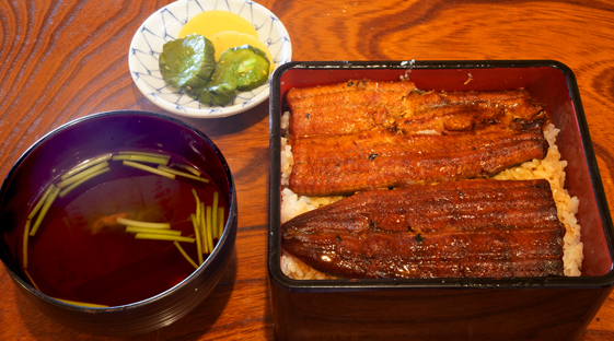 うなぎお重の写真