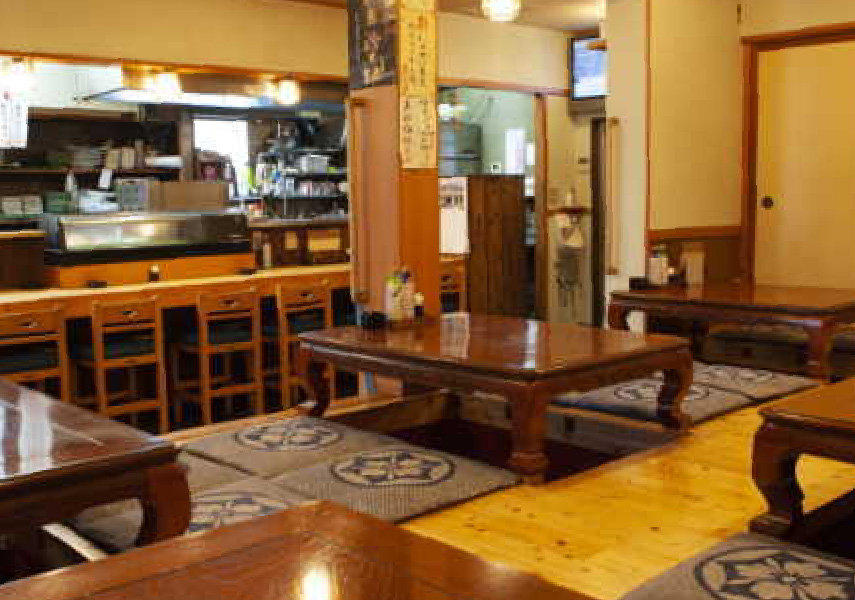 掘りごたつとカウンターと個室