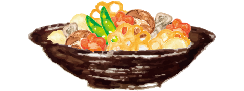 料理のイラスト