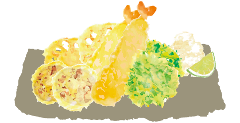 料理のイラスト